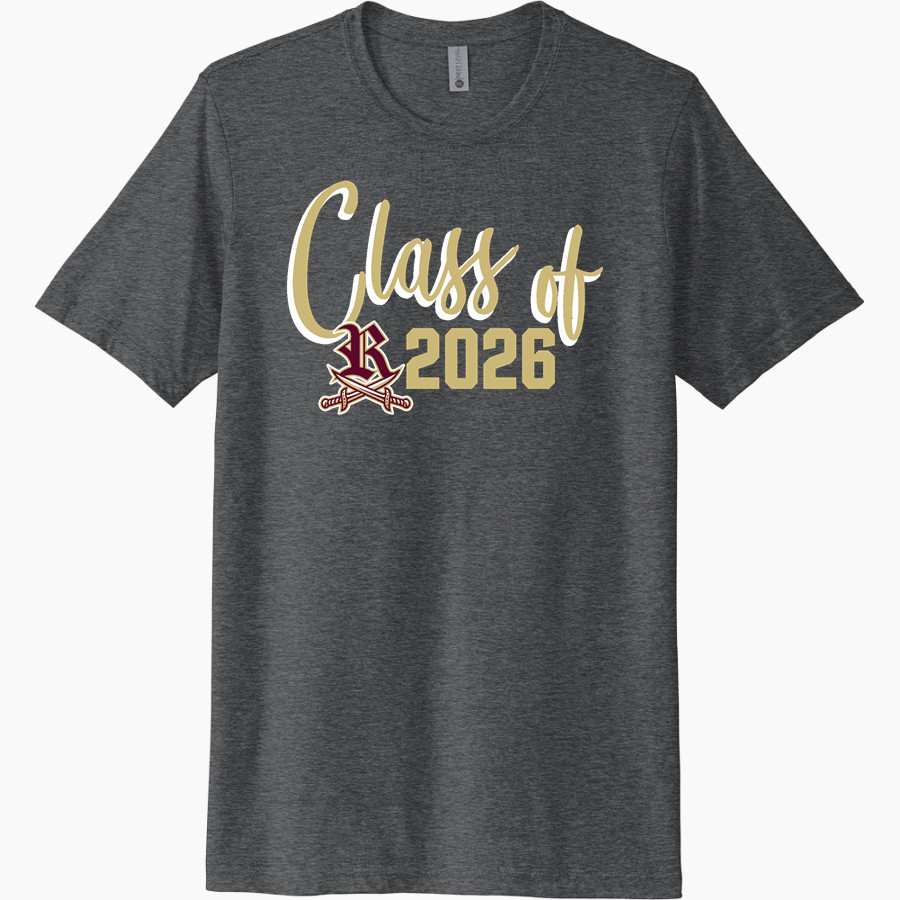 RIVERDALE HIGH SCHOOL RAIDERS <span class="pdp-name-mascot">RIVERDALE RAIDERS</span> Next Level Unisex Poly/Cotton Tee