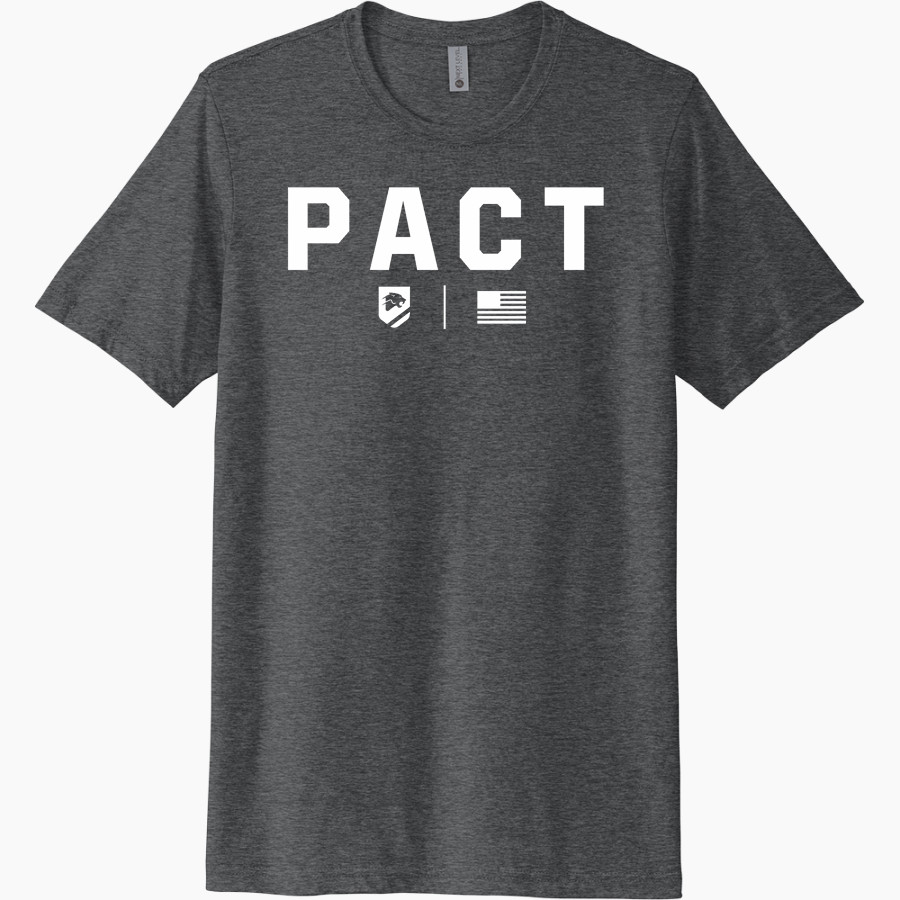 PACT Charter School Official Online Store <span class="pdp-name-mascot">Pact Charter Panthers</span> Next Level Unisex Poly/Cotton Tee