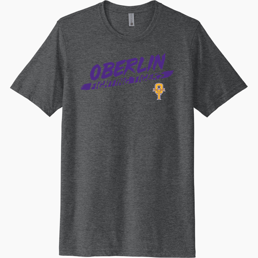 OBERLIN HIGH SCHOOL FIGHTING TIGERS <span class="pdp-name-mascot">OBERLIN FIGHTING TIGERS</span> Next Level Unisex Poly/Cotton Tee