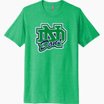 Notre Dame College Prep The Official Online Store <span class="pdp-name-mascot">Notre Dame Dons</span> Next Level Unisex Poly/Cotton Tee Front Thumbnail
