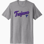 Trevecca University Trojans Next Level Unisex Poly/Cotton Tee Front Thumbnail