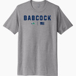 Babcock Trailblazers Next Level Unisex Poly/Cotton Tee Front Thumbnail