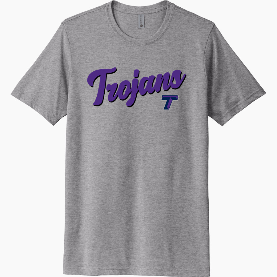 Trevecca University Trojans Next Level Unisex Poly/Cotton Tee