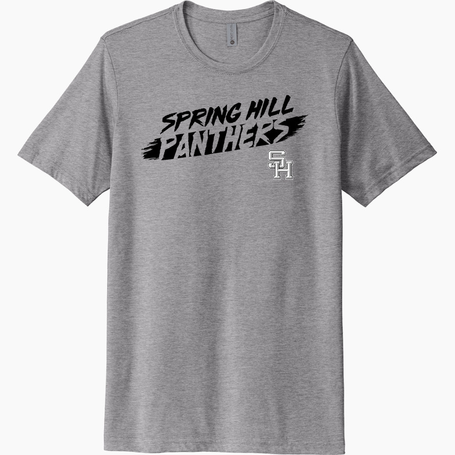 Spring Hill Panthers <span class="pdp-name-mascot">Spring Hill Panthers</span> Next Level Unisex Poly/Cotton Tee