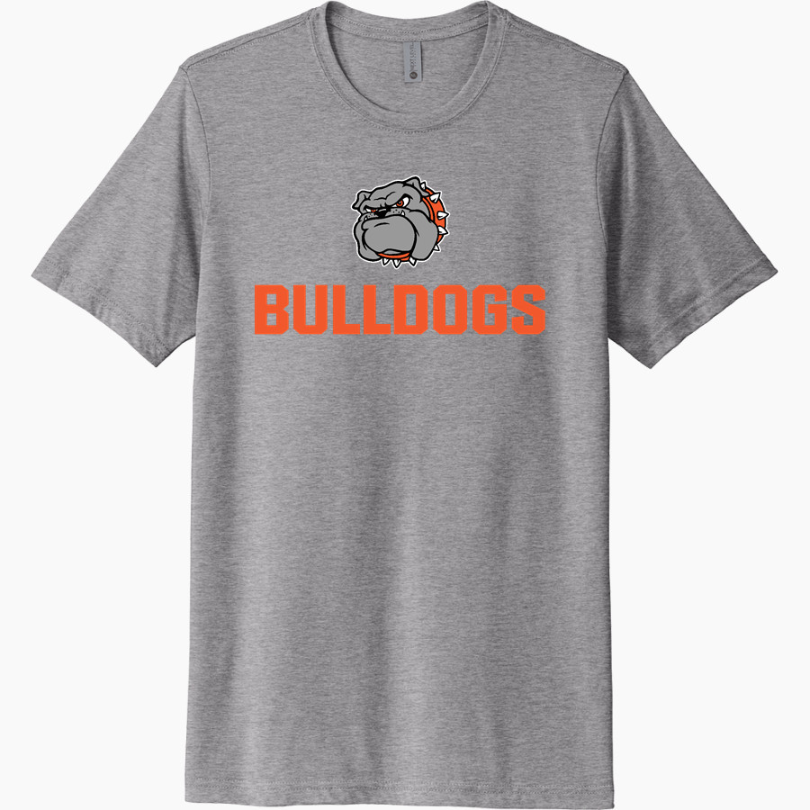 WATERLOO HIGH SCHOOL BULLDOGS <span class="pdp-name-mascot">WATERLOO BULLDOGS</span> Next Level Unisex Poly/Cotton Tee