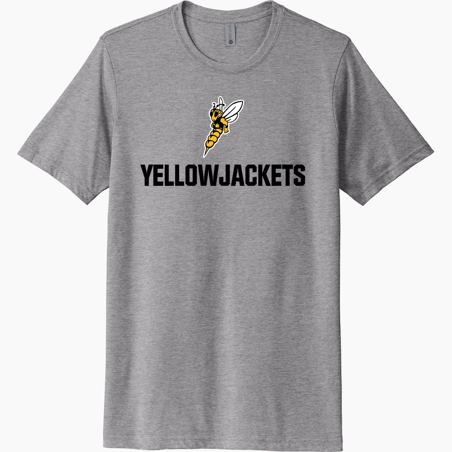 Superior Yellowjackets <span class="pdp-name-mascot">UW Superior Yellowjackets</span> Next Level Unisex Poly/Cotton Tee