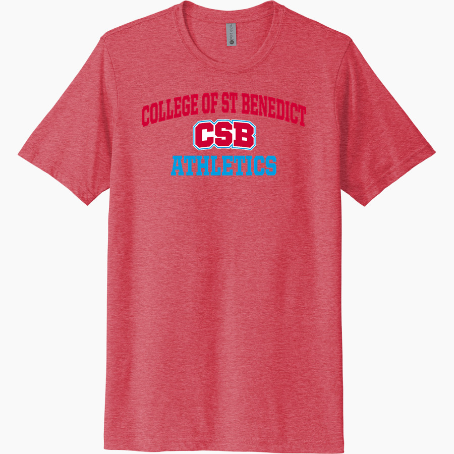 COLLEGE OF ST BENEDICT Bennies <span class="pdp-name-mascot">COLLEGE OF ST BENEDICT</span> Next Level Unisex Poly/Cotton Tee