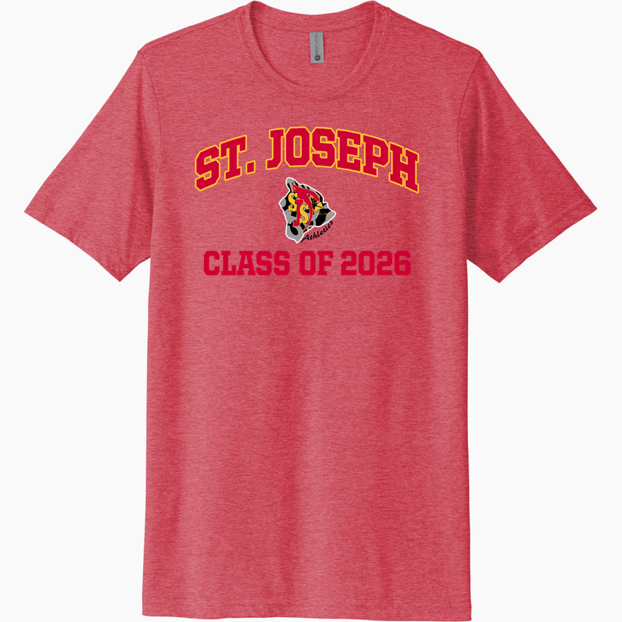 St. Joseph Cardinals <span class="pdp-name-mascot">Saint Joseph Cardinals</span> Next Level Unisex Poly/Cotton Tee