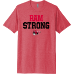 Riverside Rams <span class="pdp-name-mascot">Riverside Rams</span> Next Level Apparel Unisex Poly/Cotton Tee Front Thumbnail