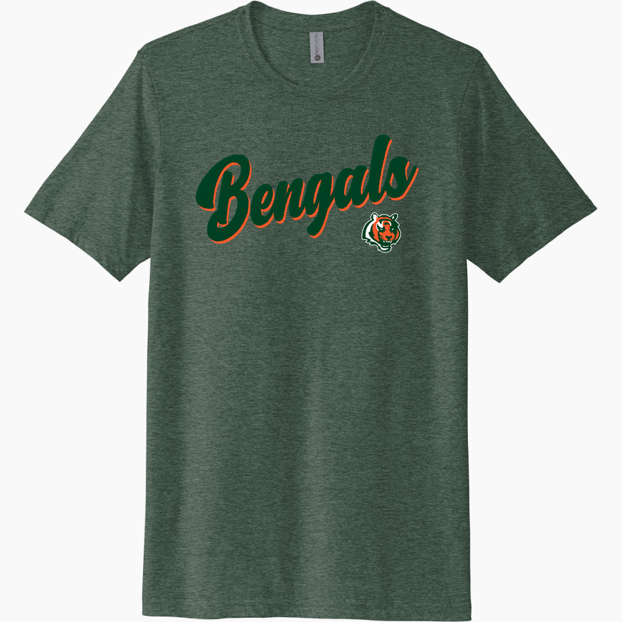 Plainfield East Bengals Next Level Unisex Poly/Cotton Tee