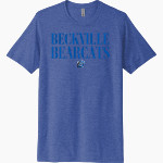 BECKVILLE HIGH SCHOOL BEARCATS <span class="pdp-name-mascot">BECKVILLE BEARCATS</span> Next Level Unisex Poly/Cotton Tee Front Thumbnail