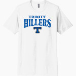 TRINITY HIGH SCHOOL HILLERS <span class="pdp-name-mascot">TRINITY HILLERS</span> Next Level Unisex Poly/Cotton Tee Front Thumbnail