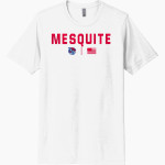 Mesquite Desert Dogs Next Level Unisex Poly/Cotton Tee Front Thumbnail