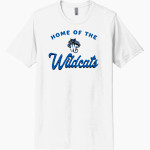 Wheatland-Chili Wildcats Next Level Unisex Poly/Cotton Tee Front Thumbnail