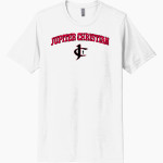 Jupiter Christian Eagles Next Level Unisex Poly/Cotton Tee Front Thumbnail