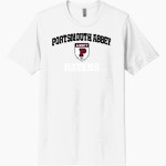 PORTSMOUTH ABBEY SCHOOL RAVENS <span class="pdp-name-mascot">PORTSMOUTH ABBEY RAVENS</span> Next Level Unisex Poly/Cotton Tee Front Thumbnail