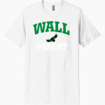 WALL HIGH SCHOOL HAWKS <span class="pdp-name-mascot">WALL HAWKS</span> Next Level Unisex Poly/Cotton Tee Front Thumbnail
