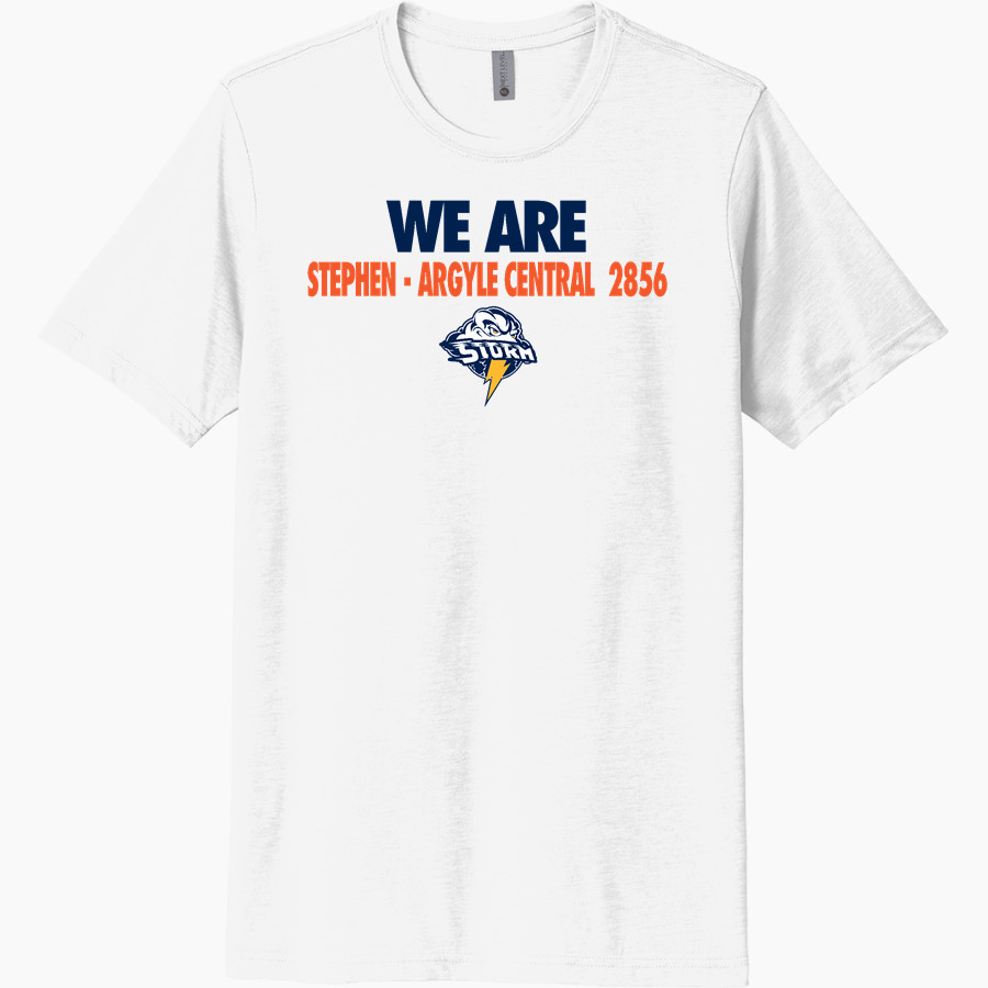 Stephen - Argyle Central 2856 Fusions Next Level Unisex Poly/Cotton Tee