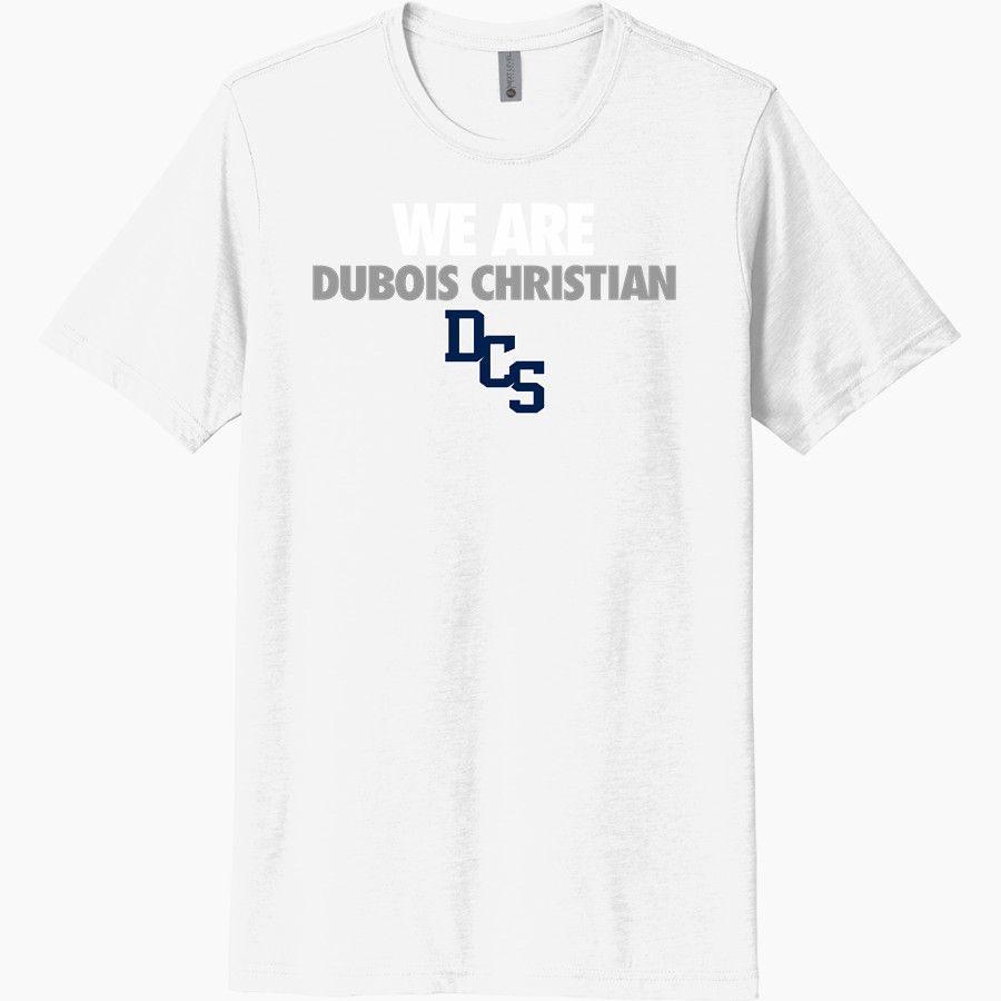DUBOIS CHRISTIAN SCHOOLS EAGLES Next Level Unisex Poly/Cotton Tee