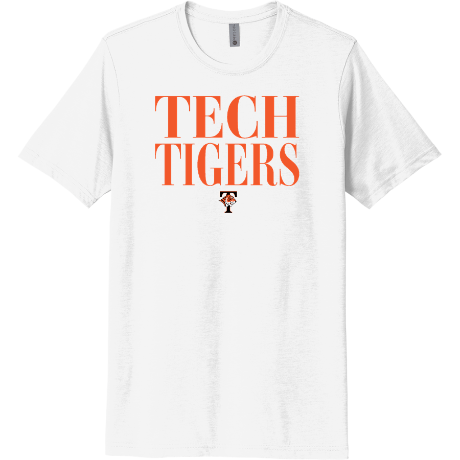 Tech High School Tigers <span class="pdp-name-mascot">Tech High School</span> Next Level Unisex Poly/Cotton Tee