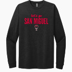 SAN MIGUEL HIGH SCHOOL VIPERS <span class="pdp-name-mascot">SAN MIGUEL VIPERS</span> Next Level Apparel CVC Unisex Long Sleeve Tee Front Thumbnail