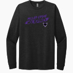 MILLER GROVE HIGH SCHOOL WOLVERINES <span class="pdp-name-mascot">MILLER GROVE WOLVERINES</span> Next Level Apparel CVC Unisex Long Sleeve Tee Front Thumbnail
