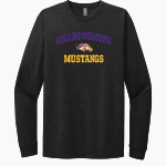 Rolling Meadows Mustangs <span class="pdp-name-mascot">Rolling Meadows High School Mustangs</span> Next Level Apparel CVC Unisex Long Sleeve Tee Front Thumbnail