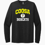 Coosa Bobcats <span class="pdp-name-mascot">Coosa Bobcats</span> Next Level Apparel CVC Unisex Long Sleeve Tee Front Thumbnail