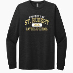 St. Hubert Hornets Next Level Apparel CVC Unisex Long Sleeve Tee Front Thumbnail
