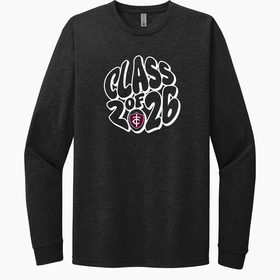 Trinity Warriors <span class="pdp-name-mascot">Trinity Christian Warriors</span> Next Level Apparel CVC Unisex Long Sleeve Tee