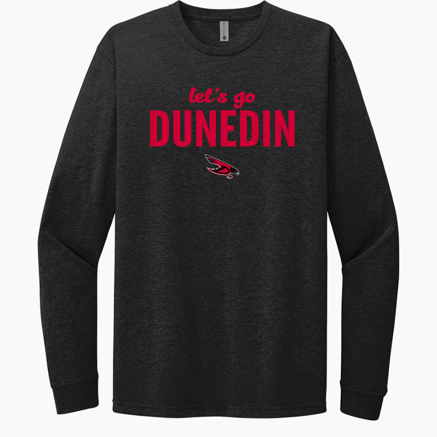 Dunedin Falcons Next Level Apparel CVC Unisex Long Sleeve Tee