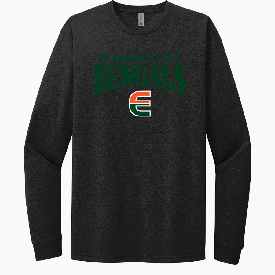 Plainfield East Bengals <span class="pdp-name-mascot">Plainfield East</span> Next Level Apparel CVC Unisex Long Sleeve Tee