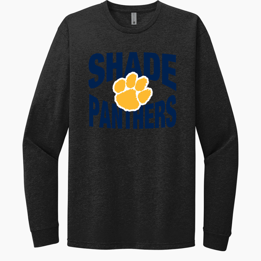 SHADE HIGH SCHOOL PANTHERS Next Level Apparel CVC Unisex Long Sleeve Tee