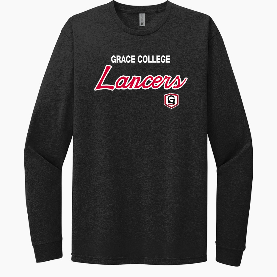 Grace College Lancers <span class="pdp-name-mascot">Grace College Lancers</span> Next Level Apparel CVC Unisex Long Sleeve Tee