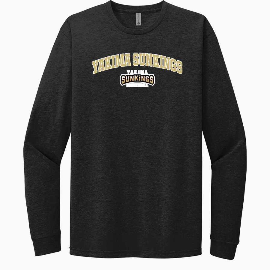 Yakima Sunkings Sunkings Next Level Apparel CVC Unisex Long Sleeve Tee