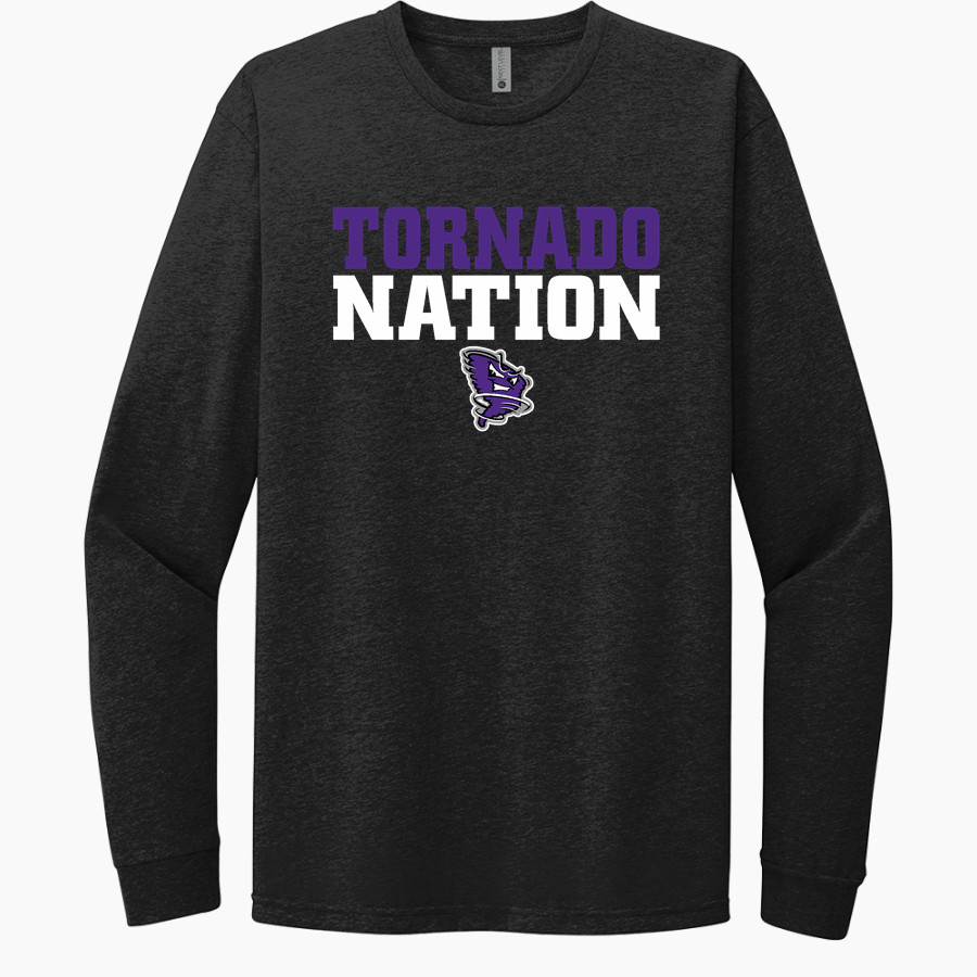 HERBERT HOOVER HIGH SCHOOL TORNADOS Next Level Apparel CVC Unisex Long Sleeve Tee