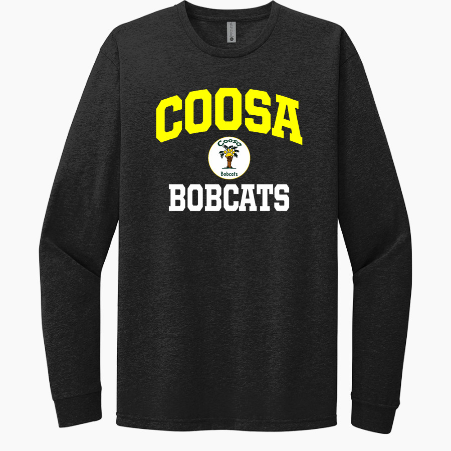 Coosa Bobcats <span class="pdp-name-mascot">Coosa Bobcats</span> Next Level Apparel CVC Unisex Long Sleeve Tee