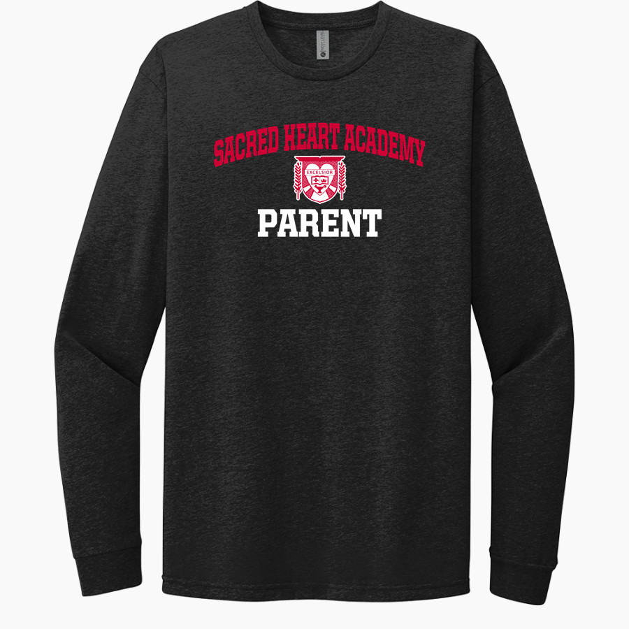 Sacred Heart Academy Sharks Next Level Apparel CVC Unisex Long Sleeve Tee
