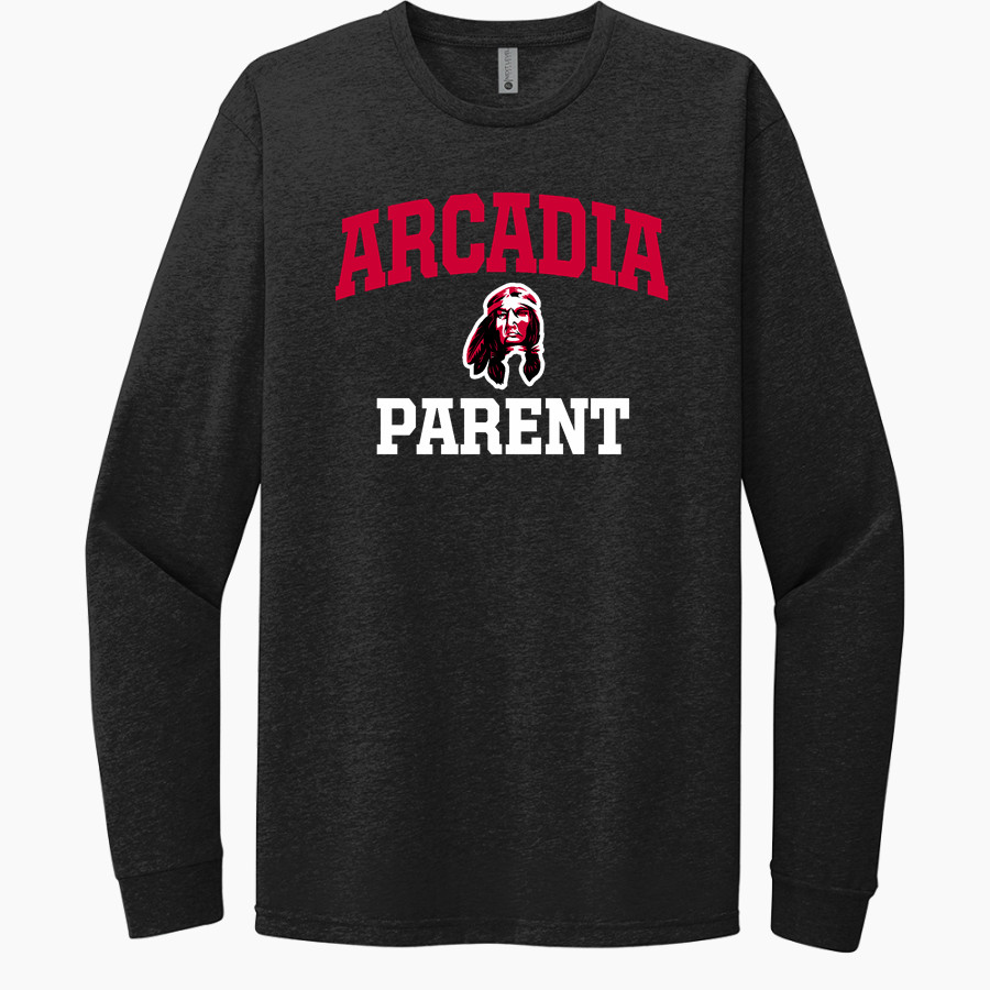 ARCADIA REDSKINS #redskinnation Next Level Apparel CVC Unisex Long Sleeve Tee