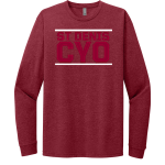 St Denis CYO Bulldawgs <span class="pdp-name-mascot">St Denis CYO Bulldawgs</span> Next Level Apparel CVC Unisex Long Sleeve Tee Front Thumbnail