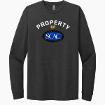 Southern Collegiate Athletic Conference Next Level Apparel CVC Unisex Long Sleeve Tee Front Thumbnail