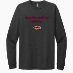 Scotts Valley Falcons Next Level Apparel CVC Unisex Long Sleeve Tee Front Thumbnail