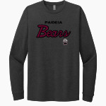 Paideia High Bears <span class="pdp-name-mascot">Paideia High School Bears</span> Next Level Apparel CVC Unisex Long Sleeve Tee Front Thumbnail