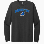Assumption Greyhounds <span class="pdp-name-mascot">Assumption Greyhounds</span> Next Level Apparel CVC Unisex Long Sleeve Tee Front Thumbnail