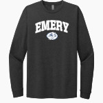 Emery Jaguars Next Level Apparel CVC Unisex Long Sleeve Tee Front Thumbnail