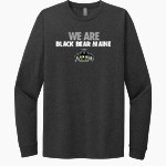 Black Bear Maine Black Bear Maine Next Level Apparel CVC Unisex Long Sleeve Tee Front Thumbnail