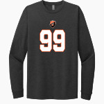 Official Store of the Warriors Next Level Apparel CVC Unisex Long Sleeve Tee Front Thumbnail