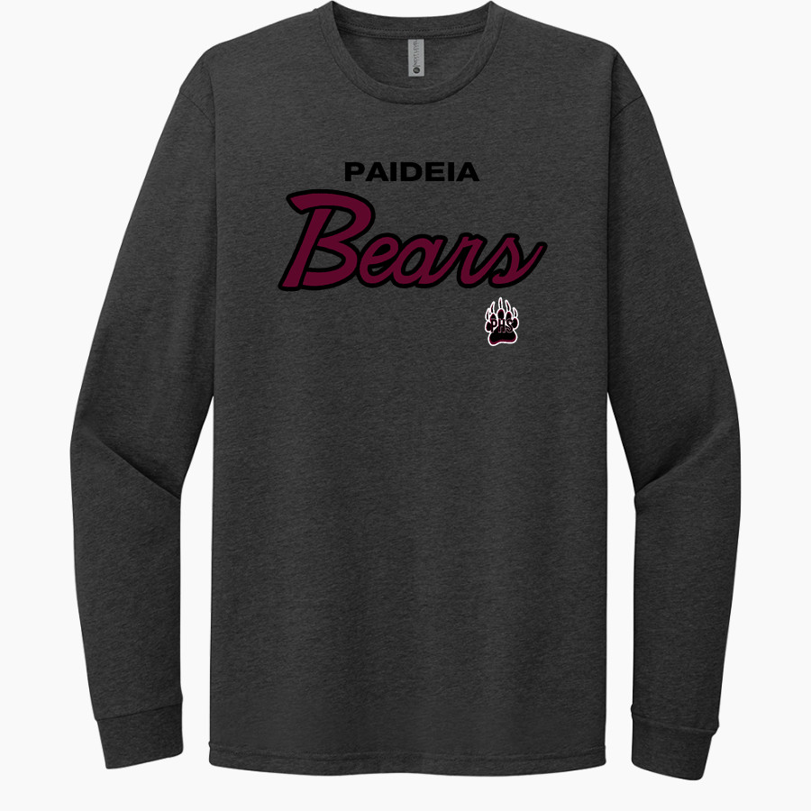Paideia High Bears <span class="pdp-name-mascot">Paideia High School Bears</span> Next Level Apparel CVC Unisex Long Sleeve Tee