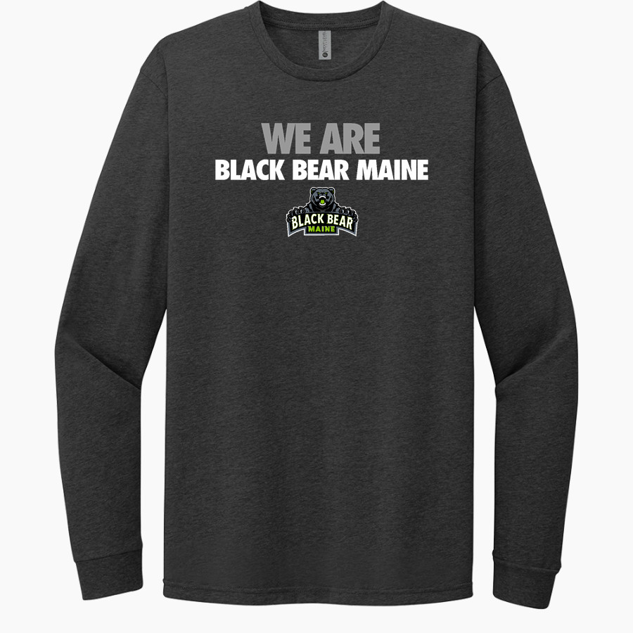 Black Bear Maine Black Bear Maine Next Level Apparel CVC Unisex Long Sleeve Tee