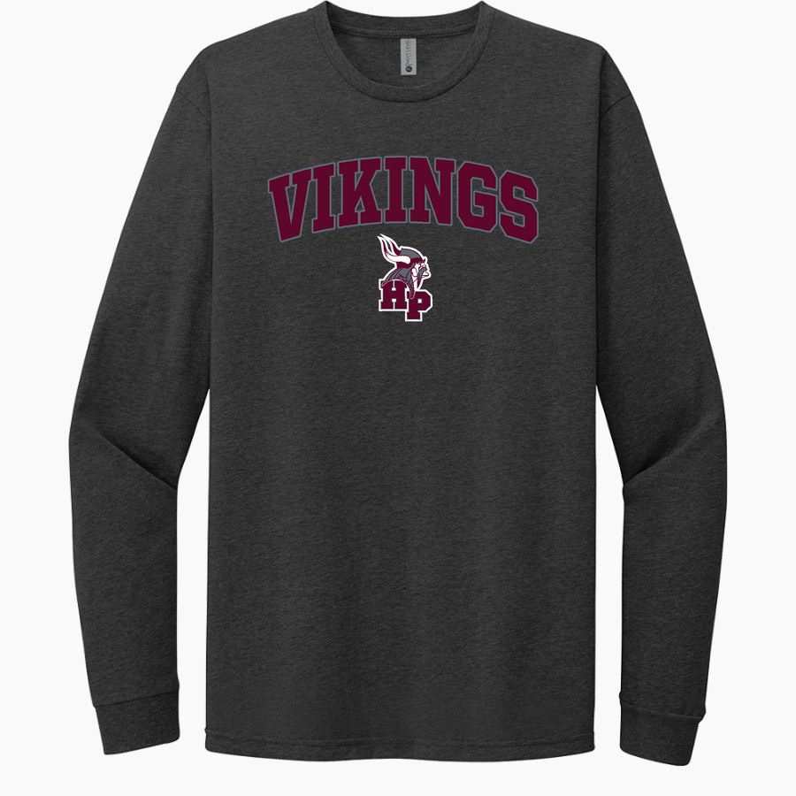HAZEL PARK HIGH SCHOOL VIKINGS Next Level Apparel CVC Unisex Long Sleeve Tee